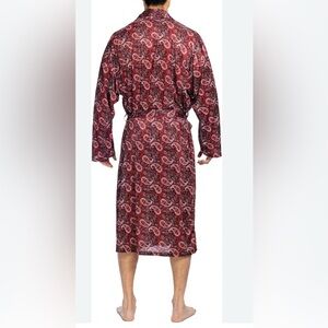 Stacy Adams Men's Sleep Robe, Red, size SMALL/MEDIUM. Excellent condition